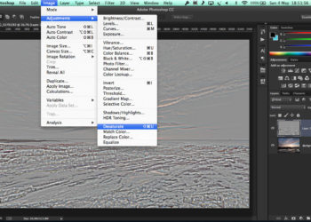 What image manipulation is done when you desaturate the color of a picture?