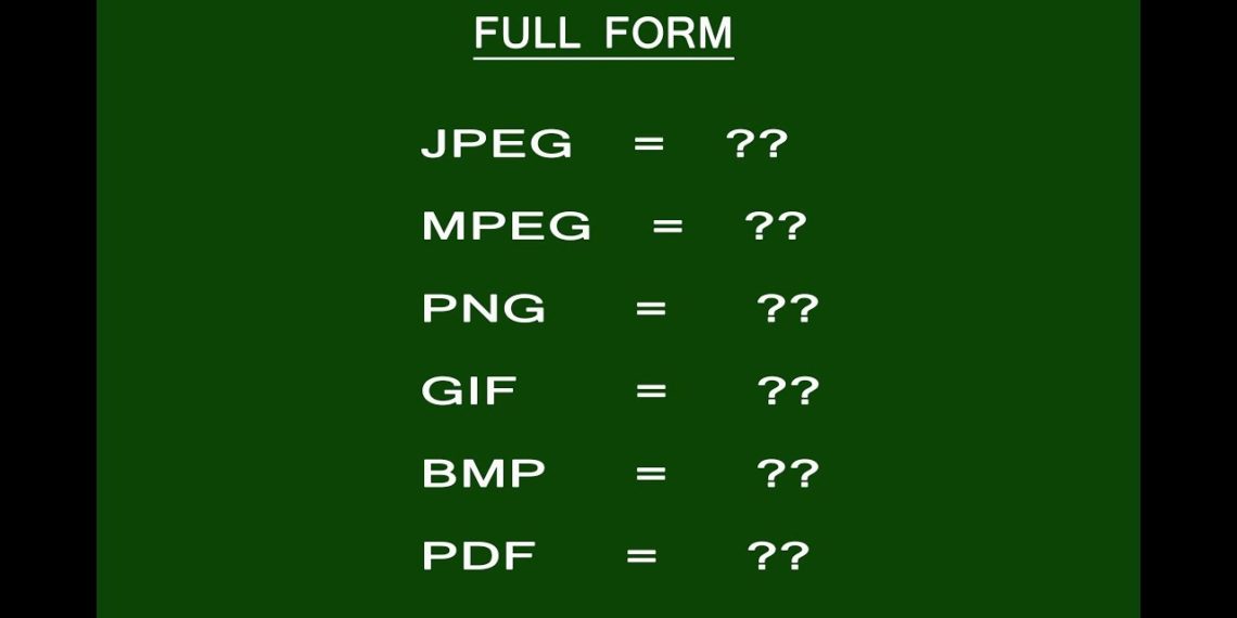 What is JPEG full form?