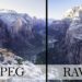 What is a raw image vs JPEG?