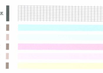 What is nozzle check pattern?