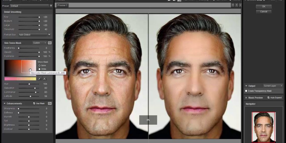 What is portraiture in Photoshop?