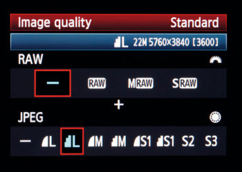 What is the best image quality for Canon?