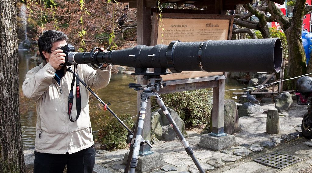 What is the longest lens in the world?