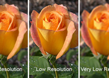 What is web size vs high resolution?