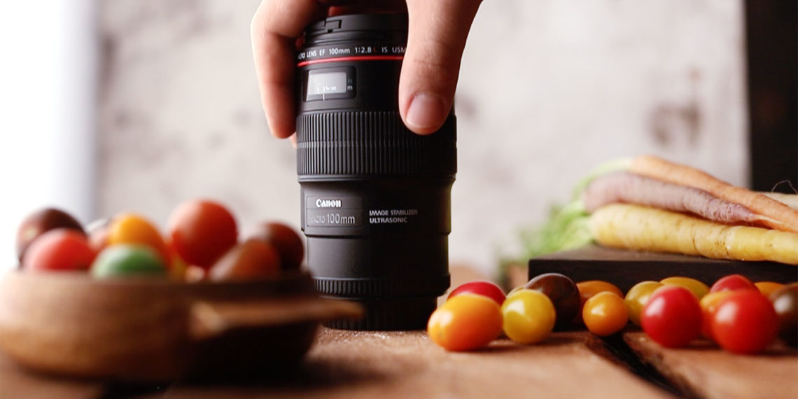 What lens is best for food photography?