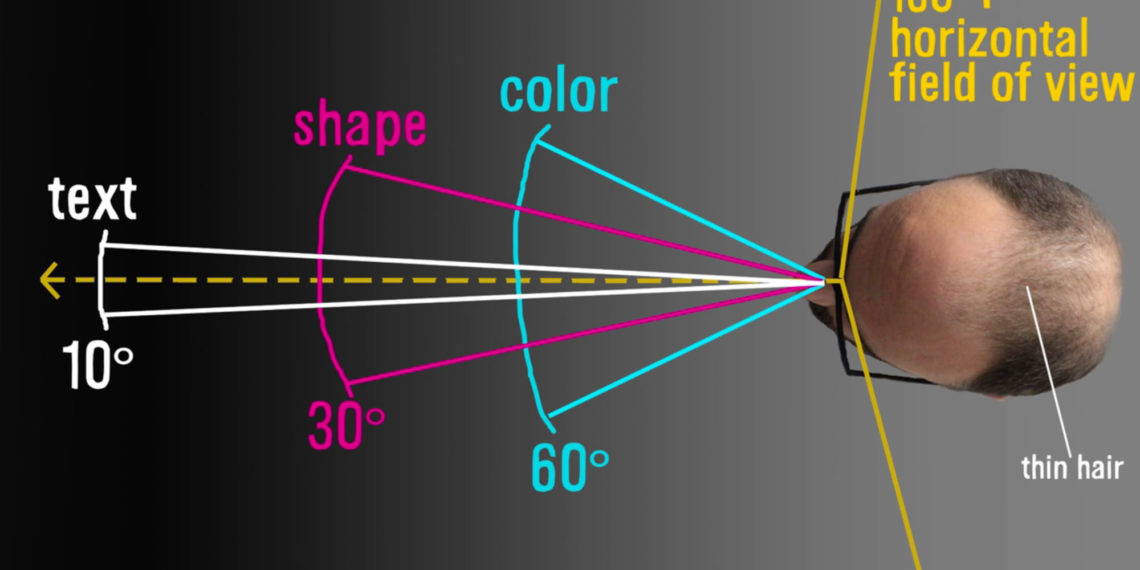 What megapixel is the human eye?