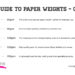 What weight photo paper is best?