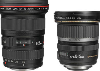 What's the difference between Canon EF and EFS lenses?