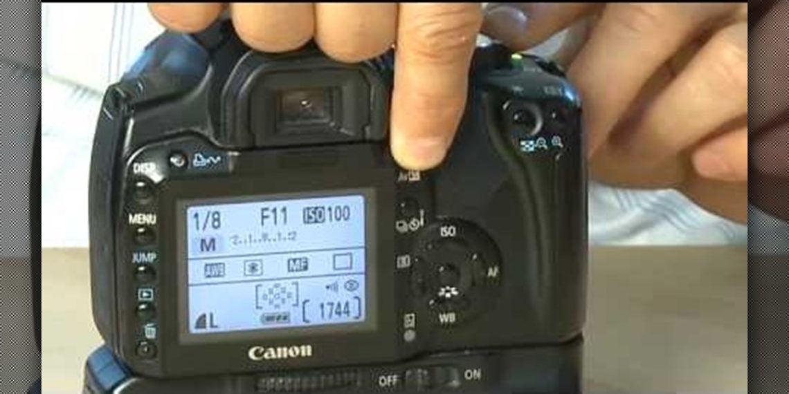 Where is the shutter speed on a Nikon?