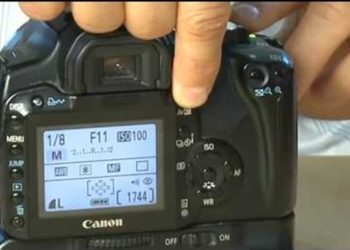 Where is the shutter speed on a Nikon?