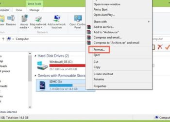 Why can't I format my SD card?