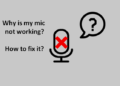 Why does my rode mic not work?