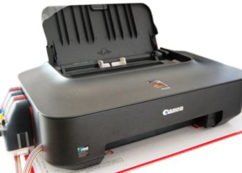 Why is my Canon printer flashing orange?