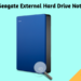 Why is my Seagate external hard drive not being recognized?