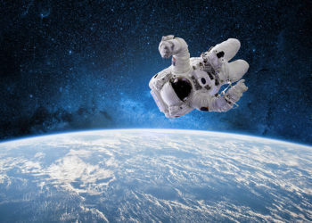 Why is there no color in space?